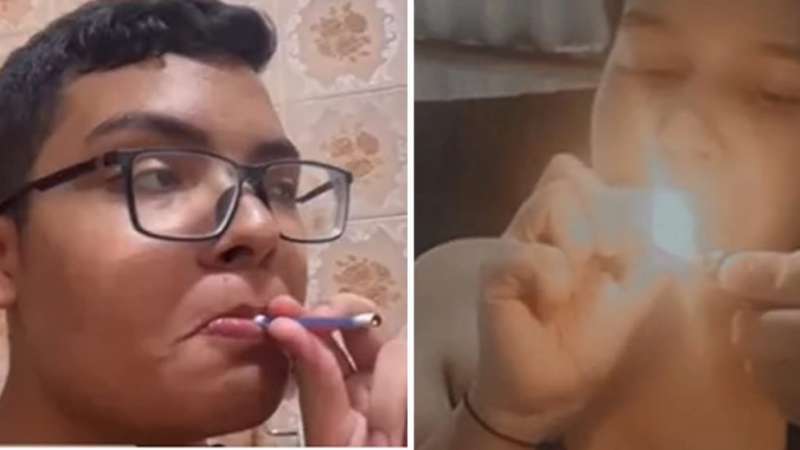 Perigo: Fumar cotonete viraliza no TikTok. Brincadeira coloca em risco muitas crianças. Entenda: Perigo: Fumar cotonete viraliza no TikTok. Brincadeira coloca em risco muitas crianças. Entenda: Mais um risco à saúde das crianças está sendo propagado como brincadeira no TikTok!
Crianças estão